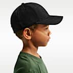 Nike Younger Kids' Dri-FIT Metal Swoosh Club Cap