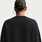 Nike Studio Fleece Medium Weight Women's Oversized Embossed Crew