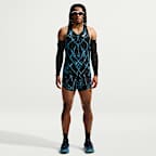 Nike AeroSwift Men's Dri-FIT ADV Printed Running Vest