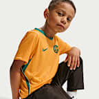 Australia 2026 Stadium Home Younger Kids' Nike Dri-FIT Football Jersey
