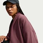 Nike 24.7 ImpossiblySoft Plush Therma-FIT Jacke mit Schalkragen (Damen)
