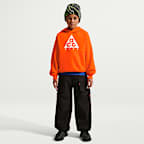 Sudadera con gorro de tejido Fleece para niños talla grande Nike ACG