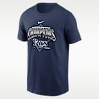 Tampa Bay Rays 2026 League Champions Men's Nike MLB T-Shirt