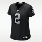 Jersey Nike de la NFL Game para mujer Ashton Jeanty Las Vegas Raiders 2025 NFL Draft First Round Pick