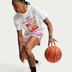 Shorts de básquetbol Dri-FIT de 13 cm para mujer Nike Crossover