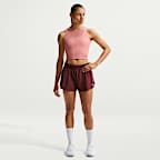 Nike One Fitted Women's Dri-FIT Cropped Tank Top