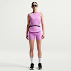 Nike Swift Women's High-Waisted 4" Tight Running Shorts with Pockets