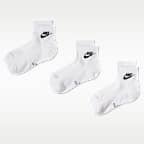 Nike Everyday Elevated Ankle Socks (3 Pairs)