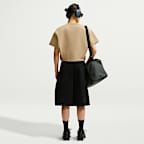 Nike Pregame Fleece Pantalón corto oversize de talle medio - Mujer