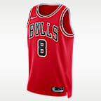 Jersey Nike Dri-FIT de la NBA Swingman para hombre Chicago Bulls Icon Edition