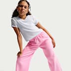 Nike Sportswear Studio Fleece Girls' Open-Hem Pants