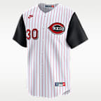 Ken Griffey Jr. Cincinnati Reds Cooperstown Men's Nike Dri-FIT MLB Limited Jersey