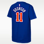 New York Knicks Jalen Brunson Nike Grade School Basketball T-Shirt