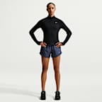 Camisola de running com fecho a 1/4 Dri-FIT Nike Tempo para mulher