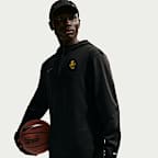 Baylor Bears Nike NCAA Men's Basketball Coaches' Pullover Hoodie