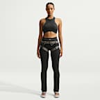 Bra NikeSKIMS Rib Seamless con scollatura all'americana – Donna