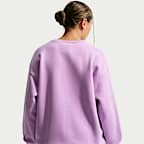 Nike Sportswear Studio Fleece Older Kids' (Girls') Oversized Crewneck Sweatshirt