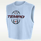 Toronto Tempo Nike Women's WNBA Authentic Sleeveless Cropped T-Shirt