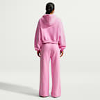 Nike Studio Fleece Medium Weight Women's Mid-Rise Wide-Leg Trousers
