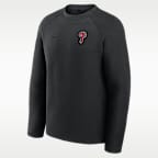Philadelphia Phillies Tech Fleece Men's Nike MLB Pullover Crew