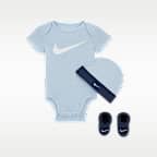 Conjunto de regalo en caja de 5 piezas para bebé Nike