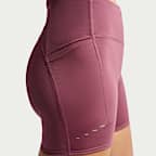 Nike Swift Women's High-Waisted 4" Tight Running Shorts with Pockets