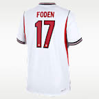 Phil Foden England National Team 2026 Match Home Men's Nike Dri-FIT ADV Soccer Jersey