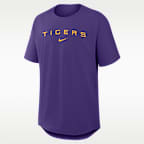 LSU Premium Performance Golf Club Men's Nike College Top