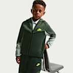 ナイキ スポーツウェア リトルキッズ テック フリース ツーピース フルジップ セットアップ