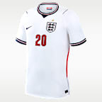Cole Palmer England National Team 2026 Stadium Home Men's Nike Dri-FIT Soccer Jersey