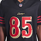 Jersey Nike Dri-FIT de la NFL Limited para hombre George Kittle San Francisco 49ers Rivalries Collection