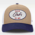 Chicago Cubs Rise Men's Nike MLB A-Frame Trucker Adjustable Hat