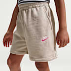 Nike Sportswear Club Fleece Older Kids' (Girls') 13cm (approx.) French Terry Shorts