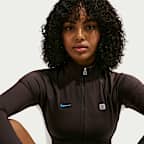Nike Sportswear Women's Full-Zip Long-Sleeve Top