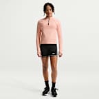 Nike Pro Dri-FIT top met halflange ritssluiting voor meisjes