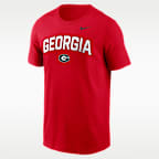 Georgia Primetime Arch Stack Men's Nike College T-Shirt