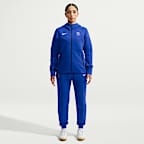 Paris Saint-Germain Tech Fleece Windrunner Women's Nike Football Full-Zip Hoodie