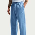 Pantalon en Fleece à ourlet ouvert Nike Solo Swoosh pour homme