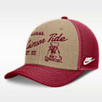 Alabama Legacy Rise Men's Nike Dri-FIT College Trucker Adjustable Hat
