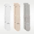 Meias de cano médio Nike Everyday Elevated (3 pares)