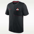 Ohio State Sideline Coach Men's Nike Dri-FIT College Top