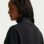 Sudadera de cuello alto oversized para mujer Nike Studio Fleece Medium Weight