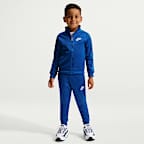 Nike Little Kids' Dri-FIT Lifestyle 2-Piece Full-Zip Propus Piping Set
