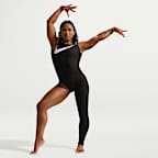 Leotardo Asymmetric para mujer Nike Gymnastics "Jordan Chiles"