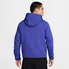 Chamarra Windrunner de tejido Fleece de cierre completo para hombre Nike Tech