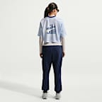 Joggers de tiro medio para mujer Nike Studio Fleece Medium Weight