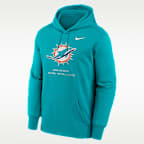 Miami Dolphins Men's Nike Therma NFL Pullover Hoodie
