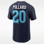 Tony Pollard Tennessee Titans Rivalries Collection Men's Nike NFL T-Shirt