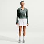 Playera de manga larga con encaje ajustada y corte medio para mujer Nike Sportswear Chill Knit