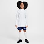 Haut d'entraînement de foot à manches longues et 1/4 de zip Dri-FIT Nike Academy pour ado